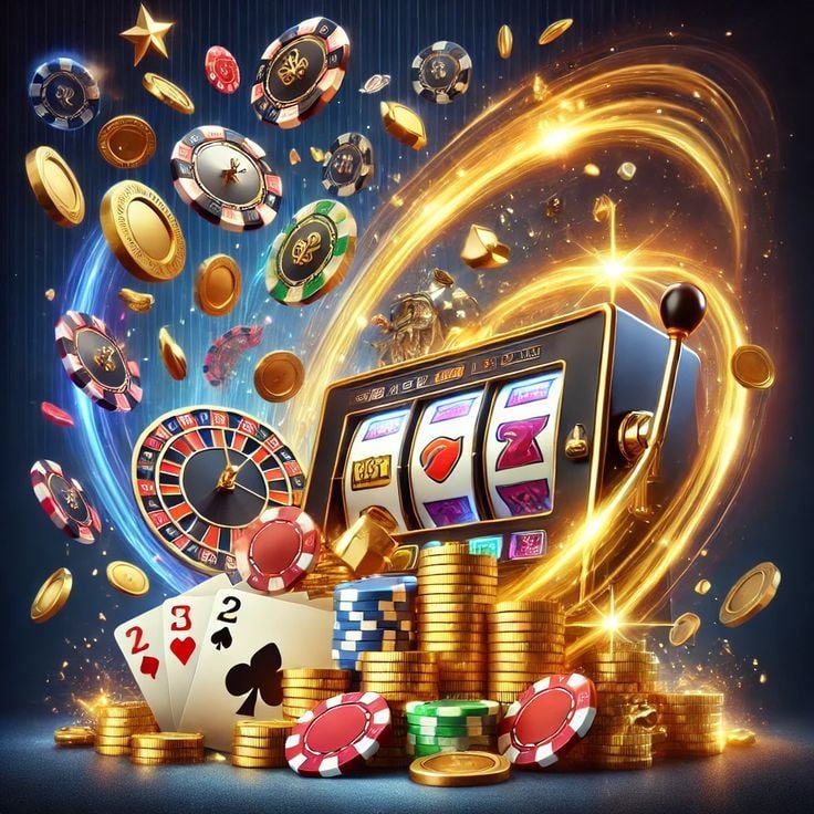 Tampilan Slot Fortune Ox bernuansa neon